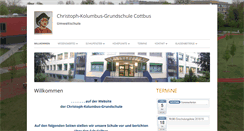 Desktop Screenshot of kolumbus-grundschule.de